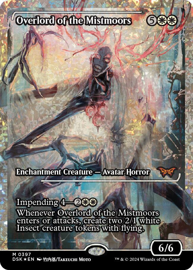 Overlord of the Mistmoors (Showcase) (Fracture Foil) (397) [Duskmourn: House of Horror]
