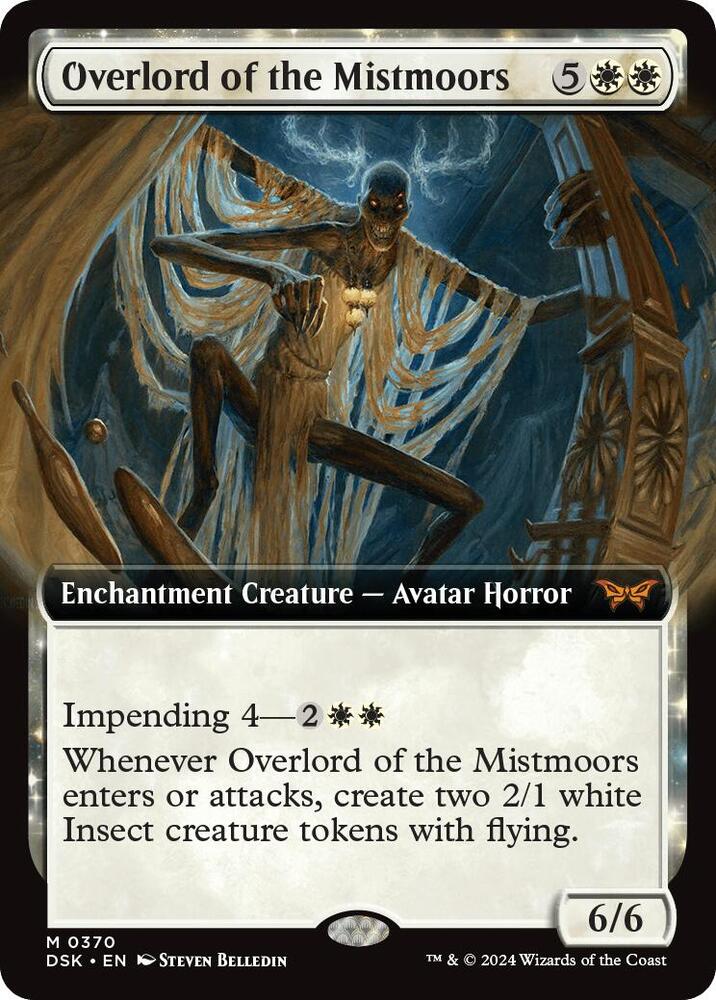 Overlord of the Mistmoors (Extended Art) (370) [Duskmourn: House of Horror]