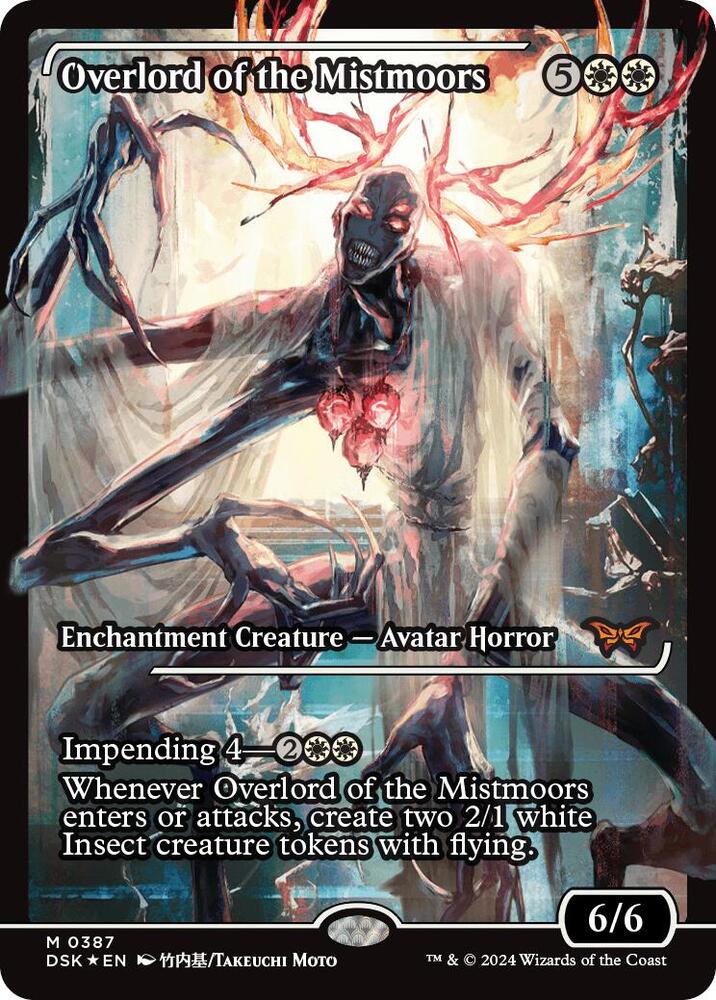 Overlord of the Mistmoors (Showcase) (387) [Duskmourn: House of Horror]
