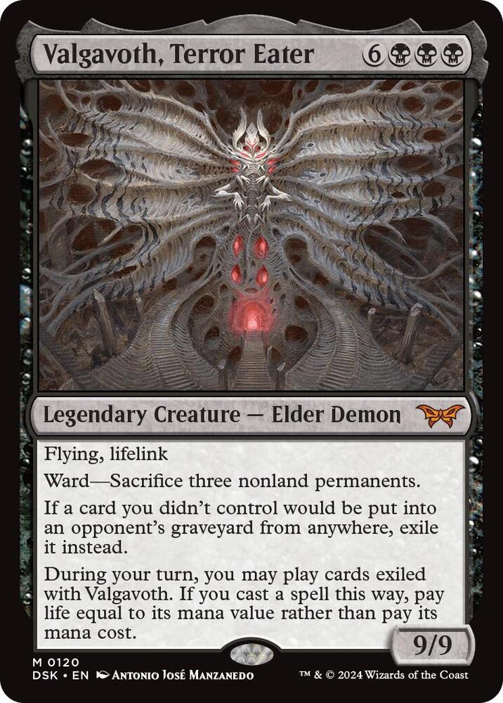 Valgavoth, Terror Eater (120) [Duskmourn: House of Horror]