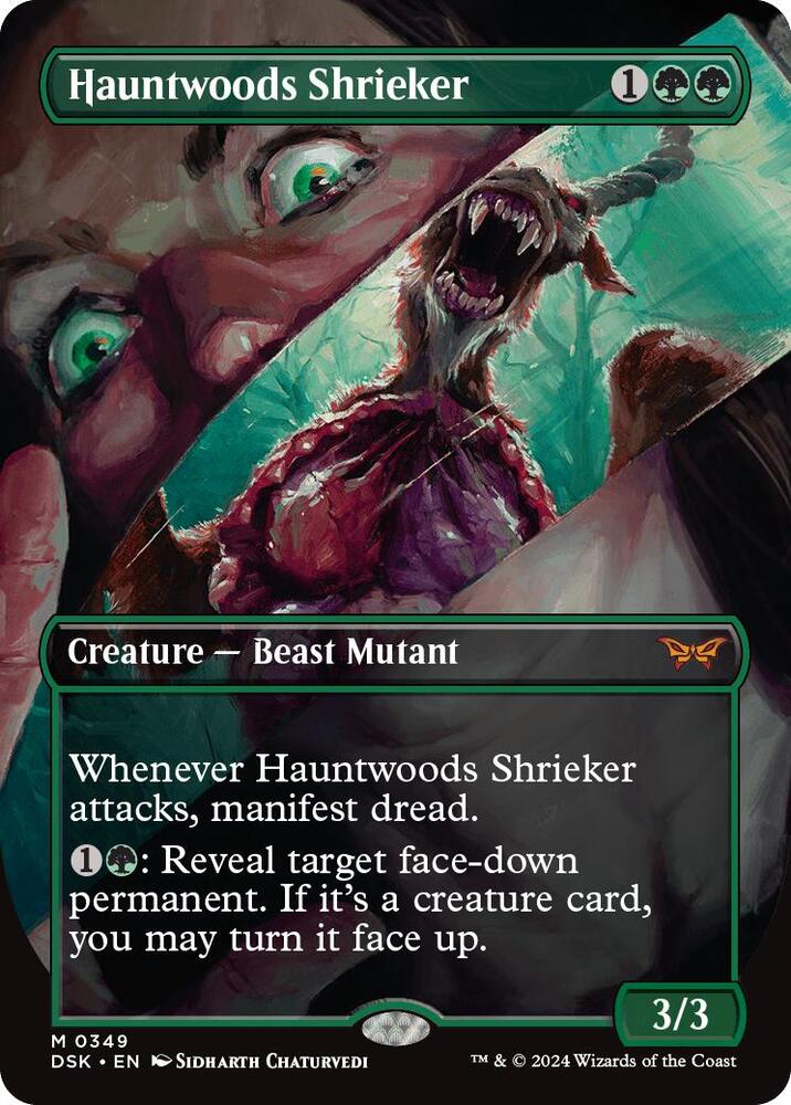 Hauntwoods Shrieker (Borderless) (349) [Duskmourn: House of Horror]