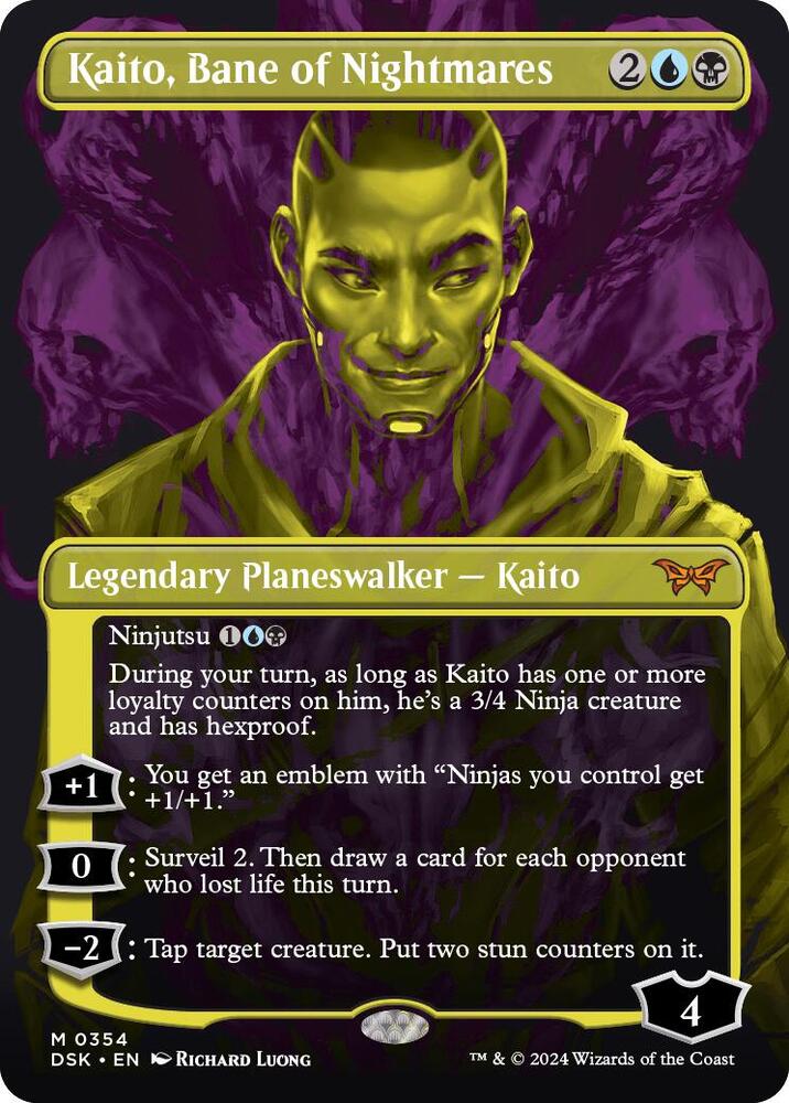 Kaito, Bane of Nightmares (Showcase) (354) [Duskmourn: House of Horror]