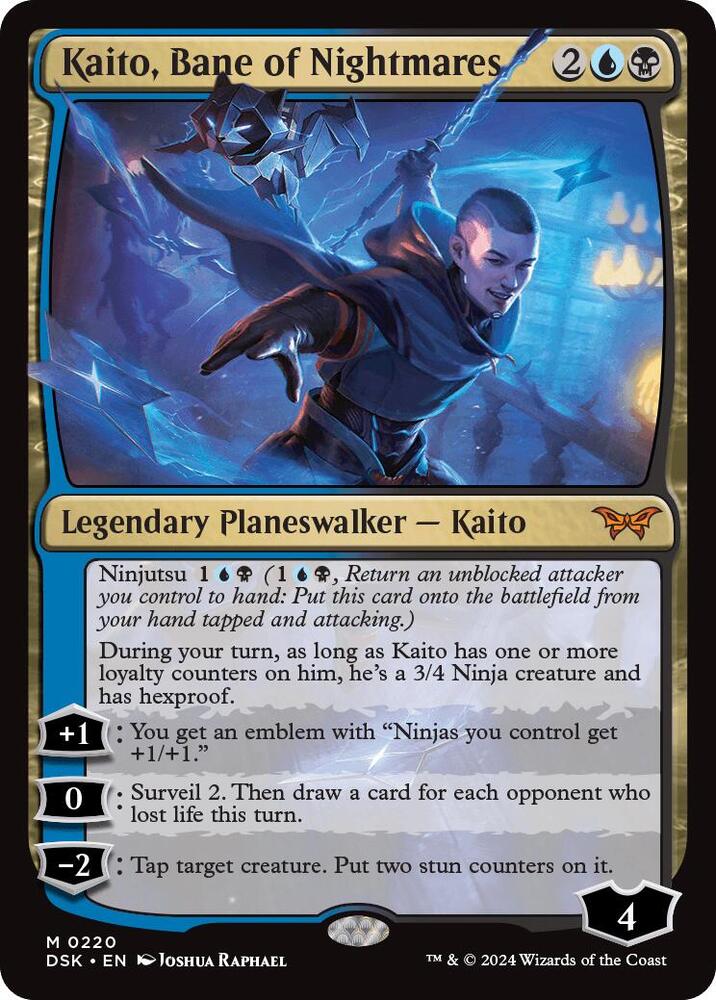 Kaito, Bane of Nightmares (220) [Duskmourn: House of Horror]