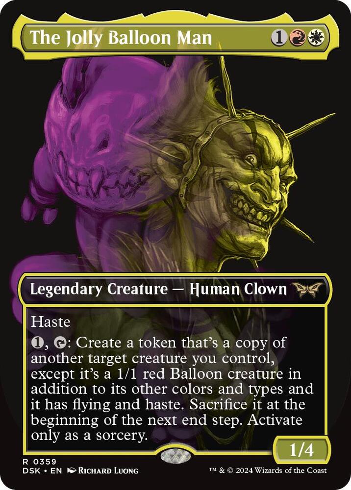 The Jolly Balloon Man (Showcase) (359) [Duskmourn: House of Horror]