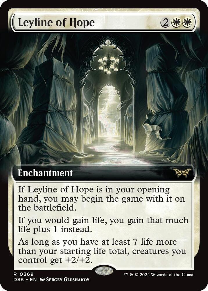 Leyline of Hope (Extended Art) (369) [Duskmourn: House of Horror]