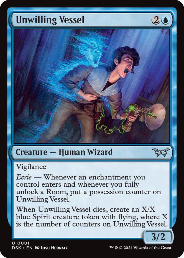 Unwilling Vessel (81) [Duskmourn: House of Horror]