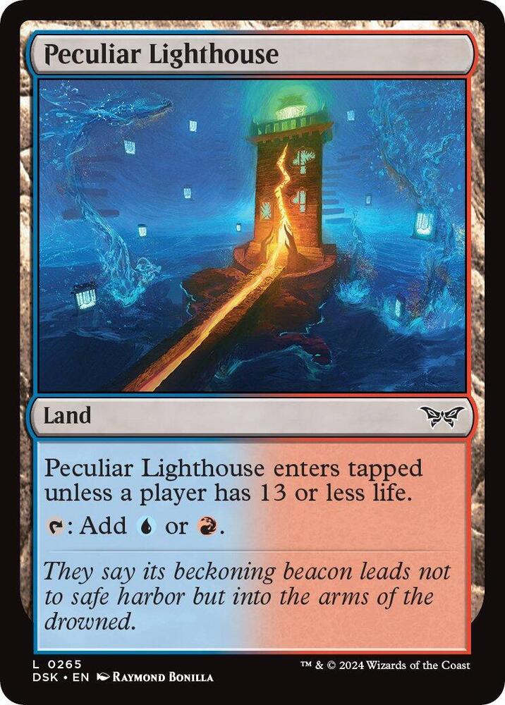 Peculiar Lighthouse (265) [Duskmourn: House of Horror]