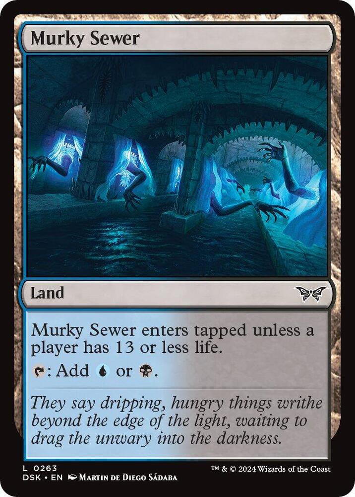 Murky Sewer (263) [Duskmourn: House of Horror]