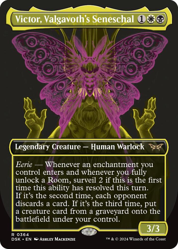 Victor, Valgavoth's Seneschal (Showcase) (364) [Duskmourn: House of Horror]