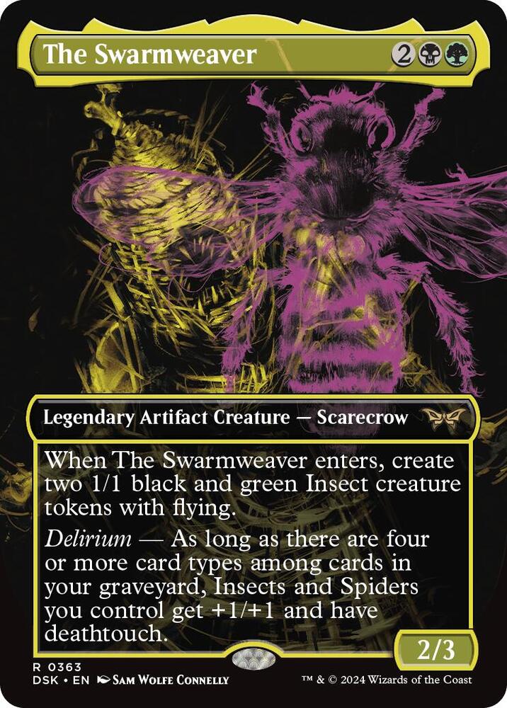 The Swarmweaver (Showcase) (363) [Duskmourn: House of Horror]