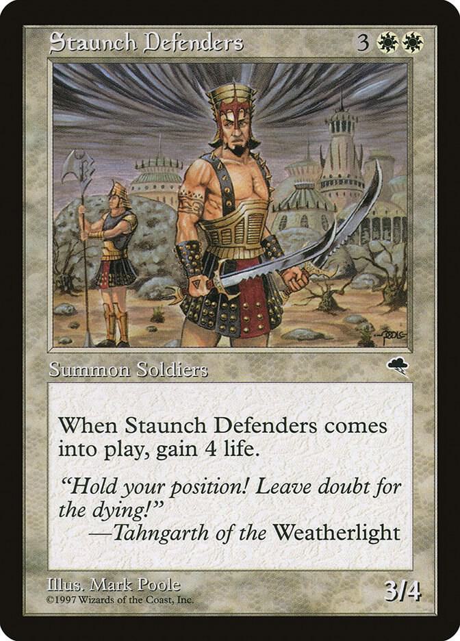 Staunch Defenders (49) [Tempest]