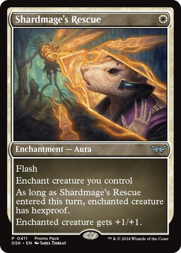 Shardmage's Rescue (411) [Duskmourn: House of Horror Promos]