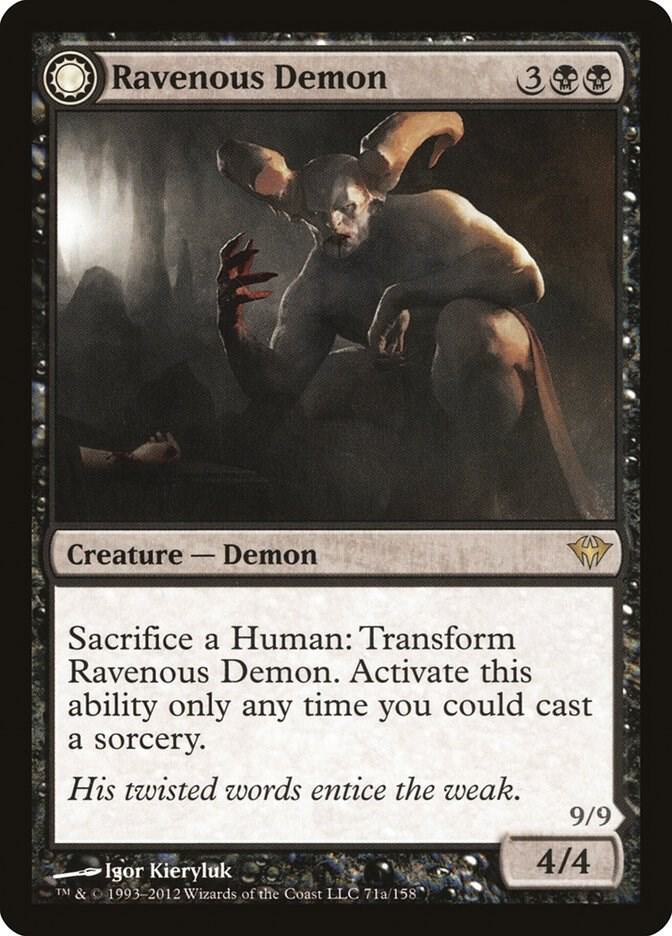 Ravenous Demon (71) [Dark Ascension]