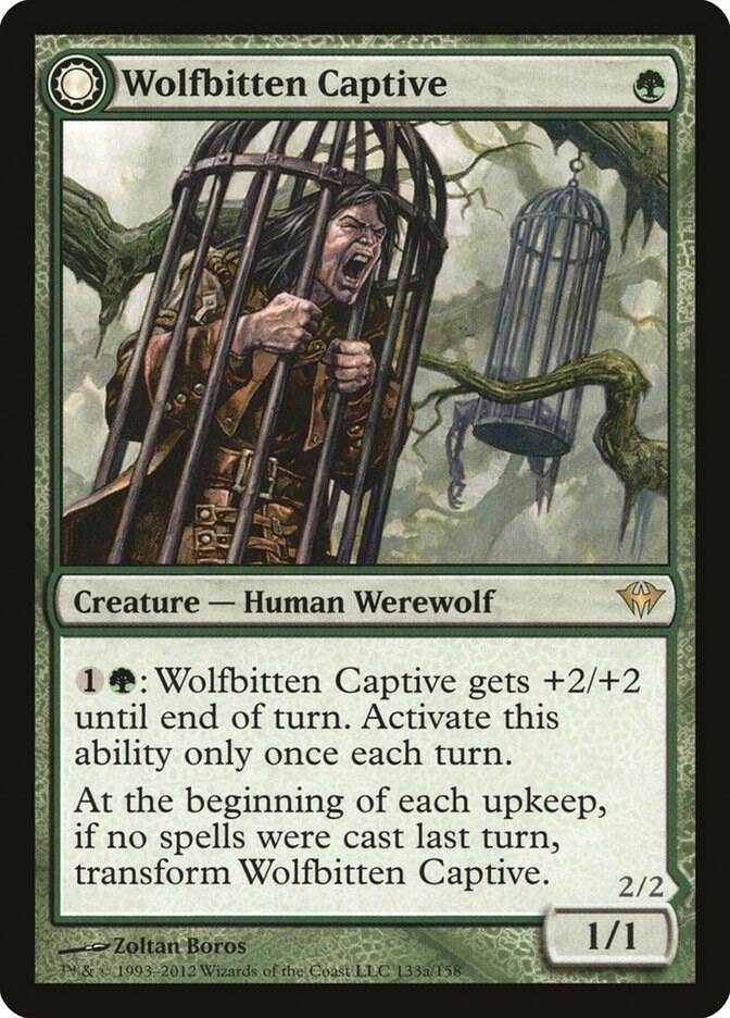Wolfbitten Captive (133) [Dark Ascension]