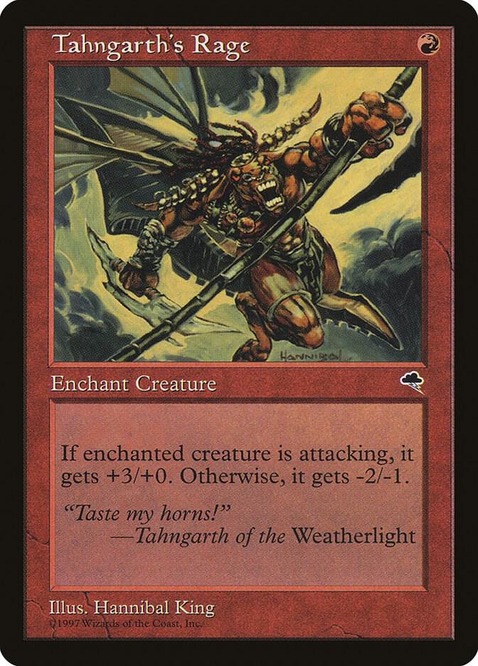 Tahngarth's Rage (209) [Tempest]