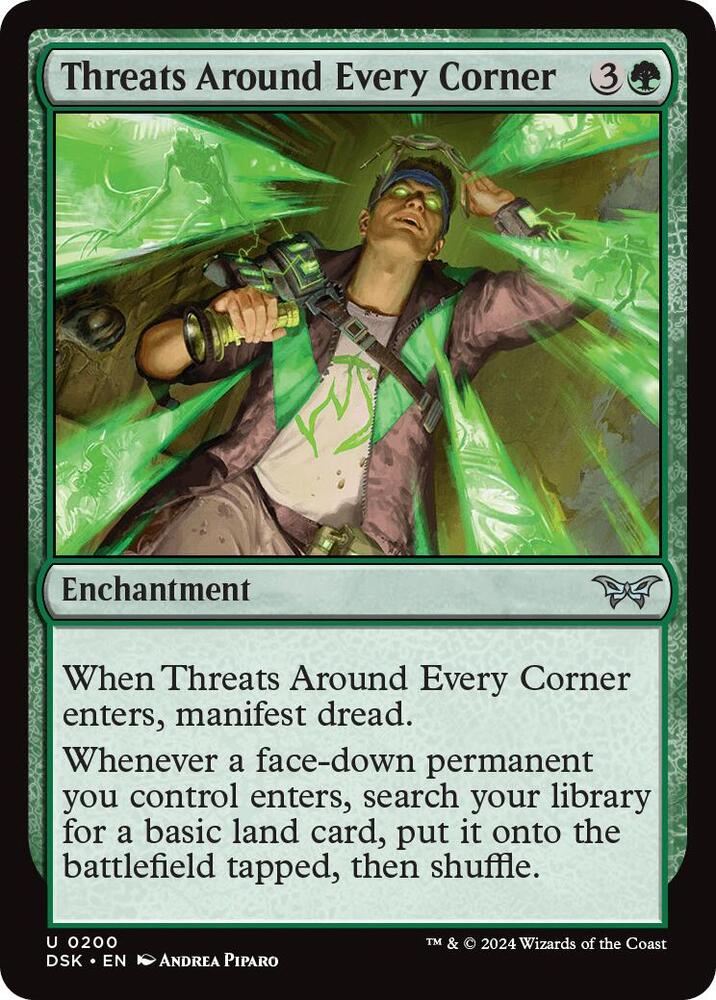 Threats Around Every Corner (200) [Duskmourn: House of Horror]