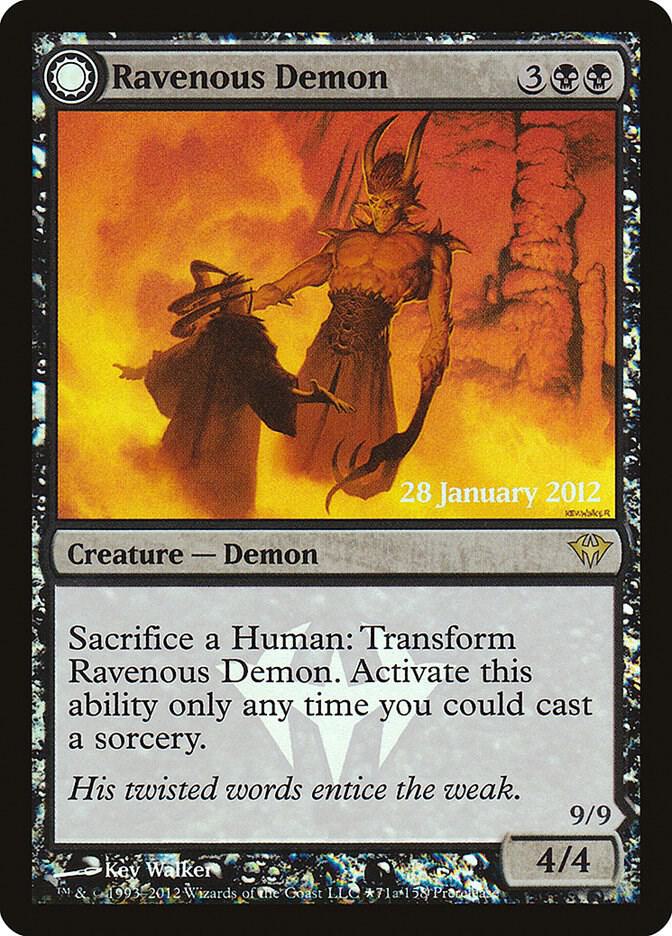 Ravenous Demon (71) [Prerelease Cards]