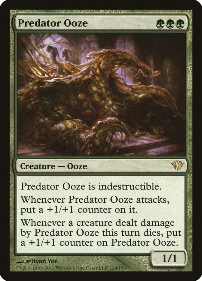 Predator Ooze (124) [Dark Ascension]