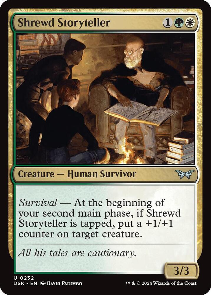 Shrewd Storyteller (232) [Duskmourn: House of Horror]