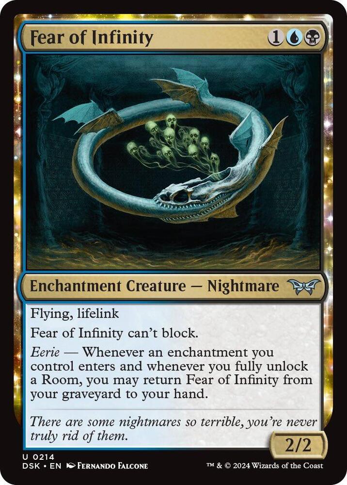 Fear of Infinity (214) [Duskmourn: House of Horror]