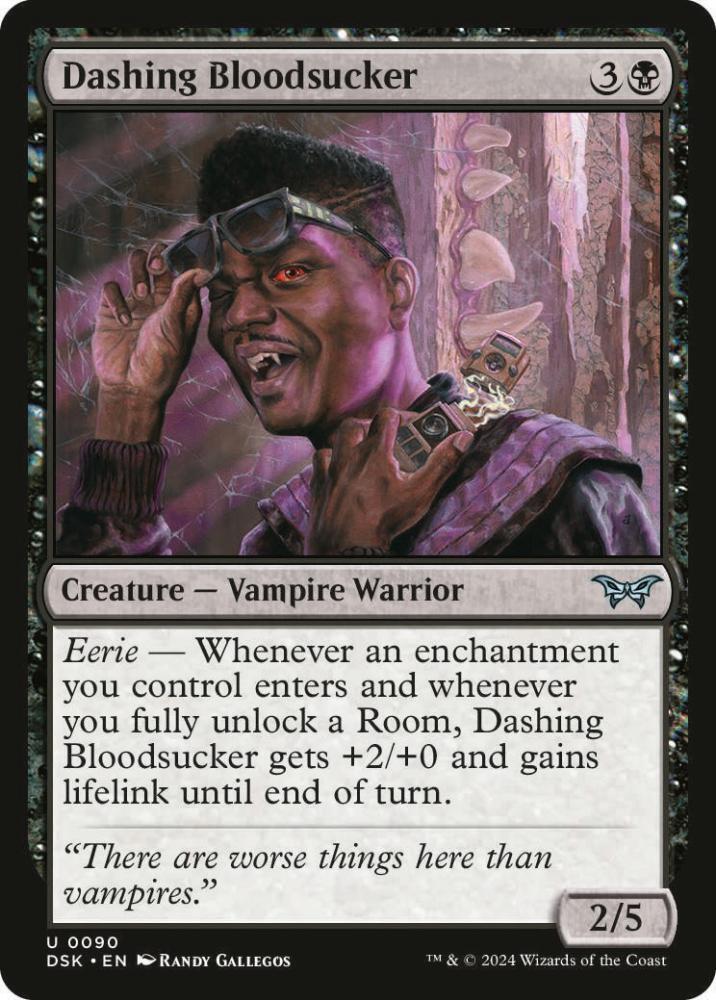 Dashing Bloodsucker (90) [Duskmourn: House of Horror]