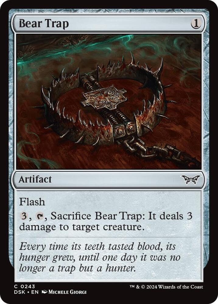 Bear Trap (243) [Duskmourn: House of Horror]