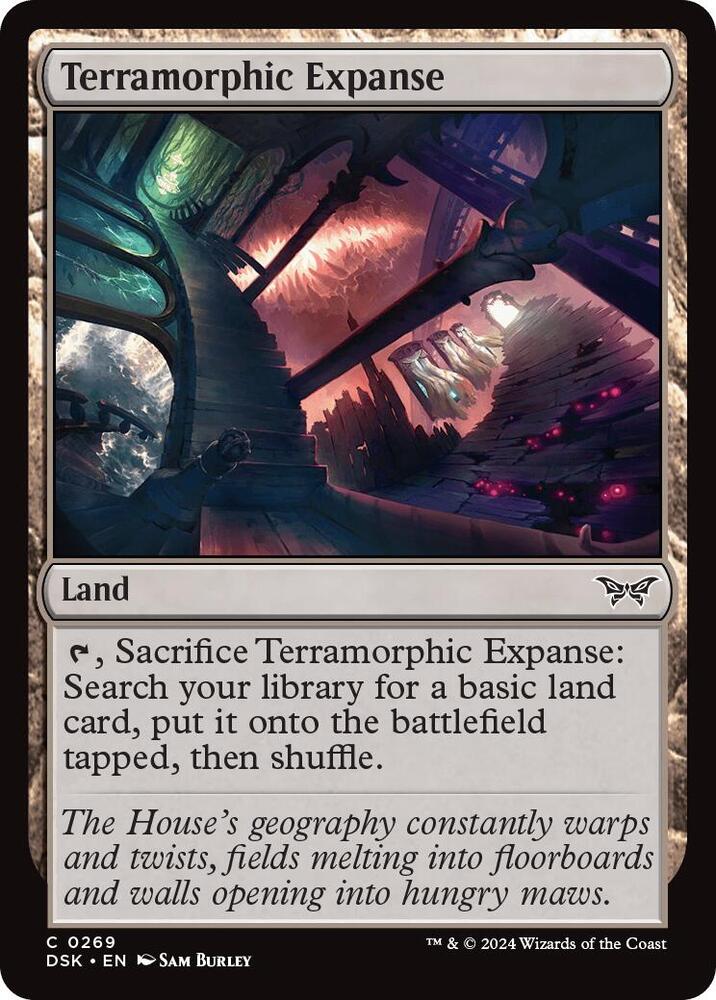 Terramorphic Expanse (269) [Duskmourn: House of Horror]