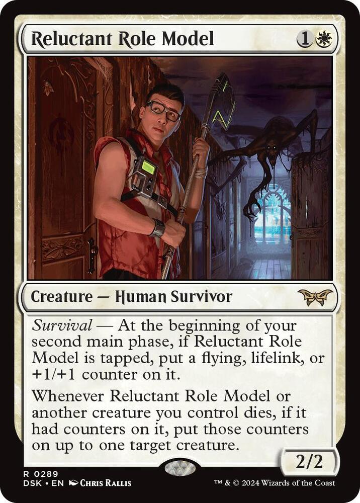 Reluctant Role Model (0289) [Duskmourn: House of Horror]