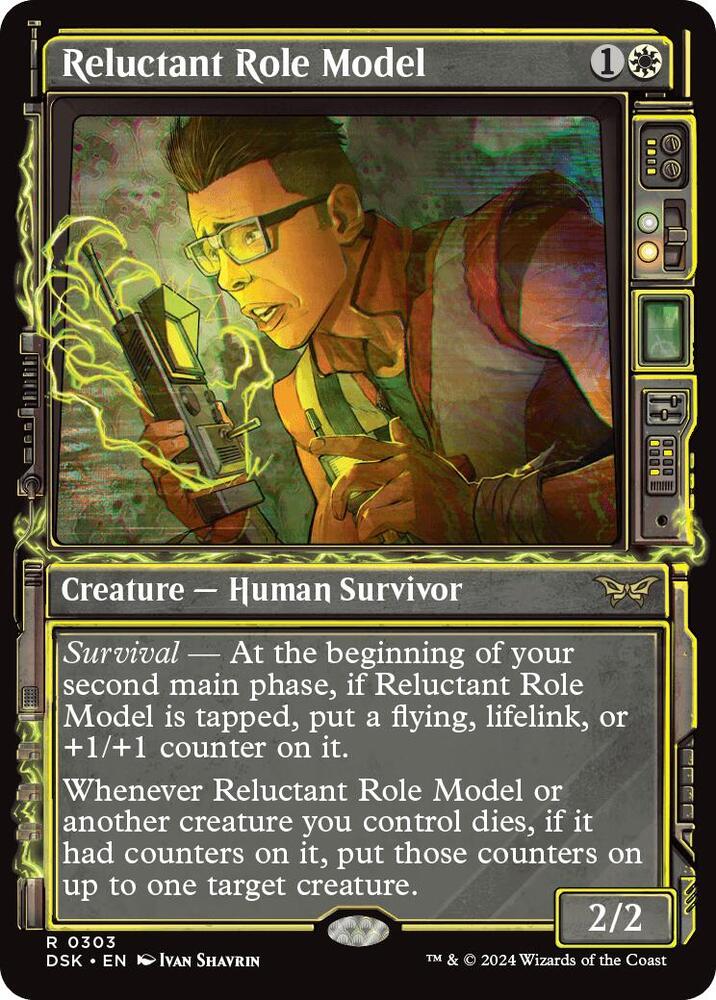 Reluctant Role Model (Showcase) (303) [Duskmourn: House of Horror]
