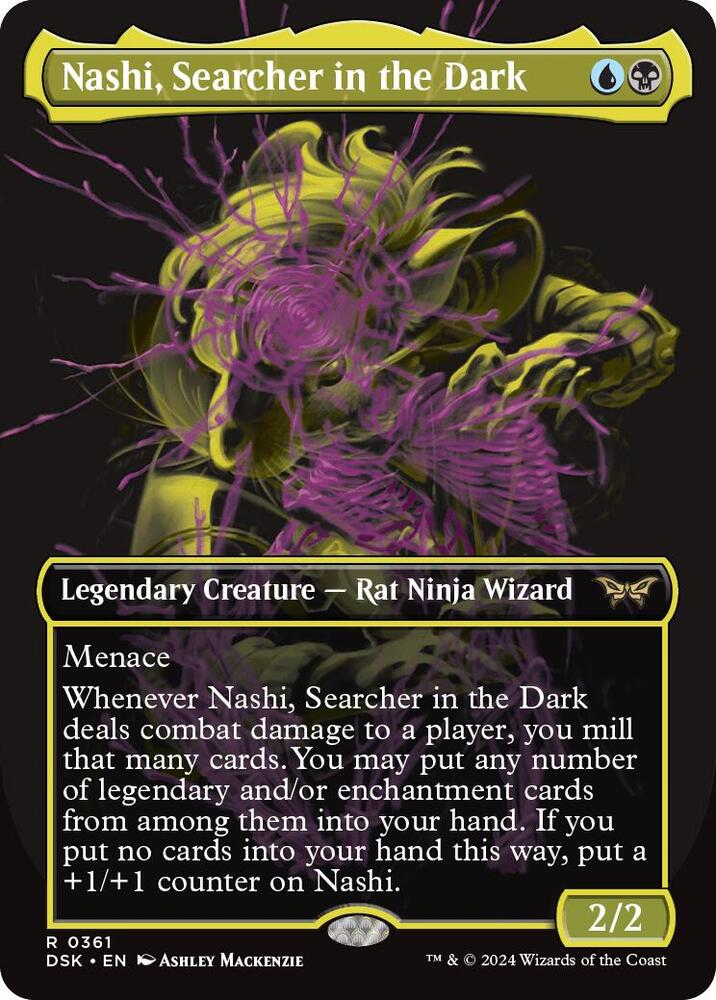 Nashi, Searcher in the Dark (Showcase) (361) [Duskmourn: House of Horror]
