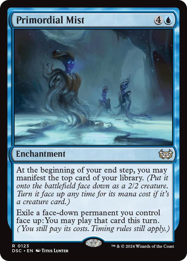 Primordial Mist (123) [Duskmourn: House of Horror Commander]