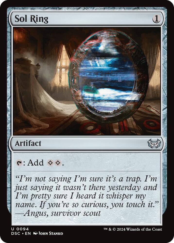 Sol Ring (94) [Duskmourn: House of Horror Commander]