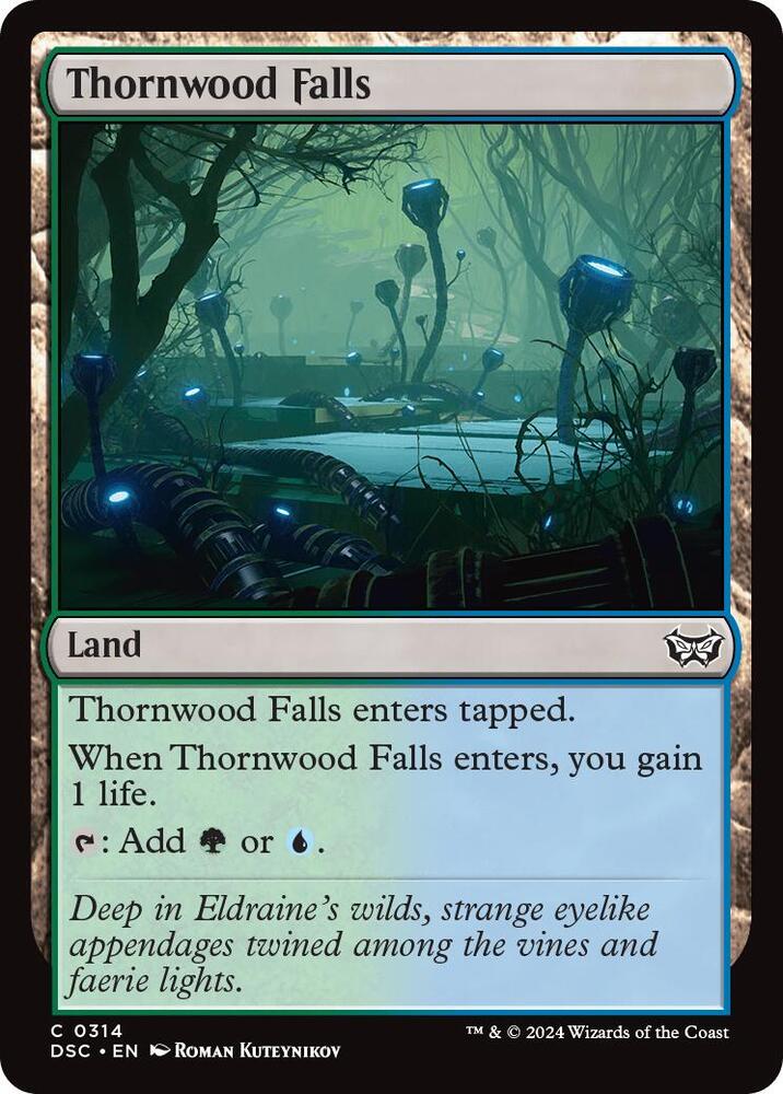 Thornwood Falls (314) [Duskmourn: House of Horror Commander]