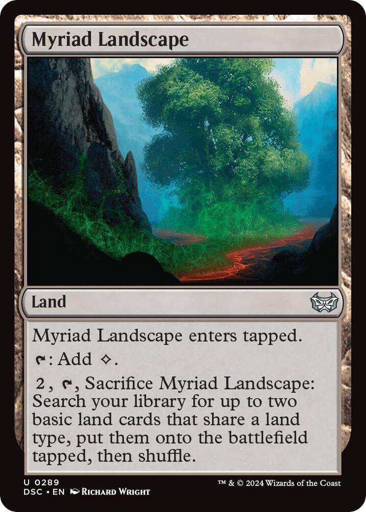 Myriad Landscape (289) [Duskmourn: House of Horror Commander]