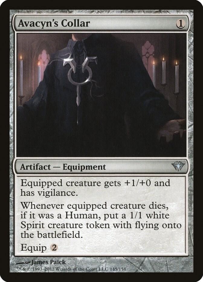 Avacyn's Collar (145) [Dark Ascension]
