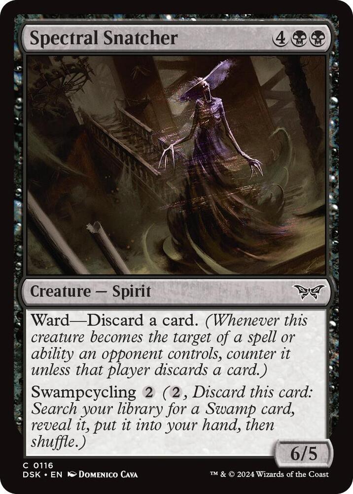 Spectral Snatcher (116) [Duskmourn: House of Horror]