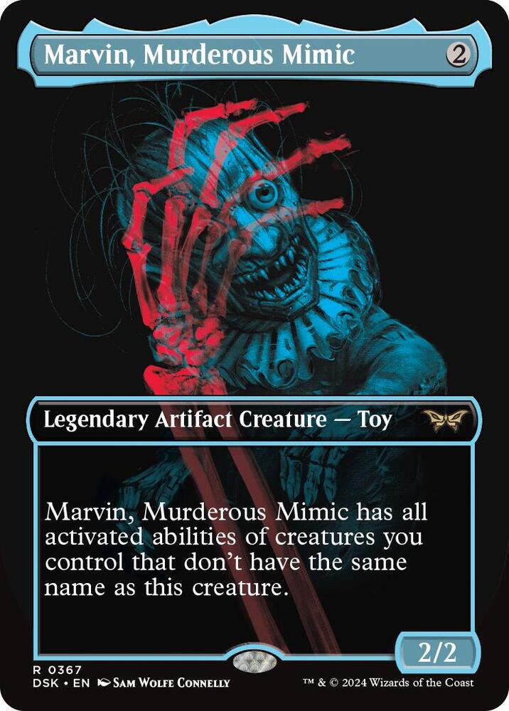 Marvin, Murderous Mimic (Showcase) (367) [Duskmourn: House of Horror]