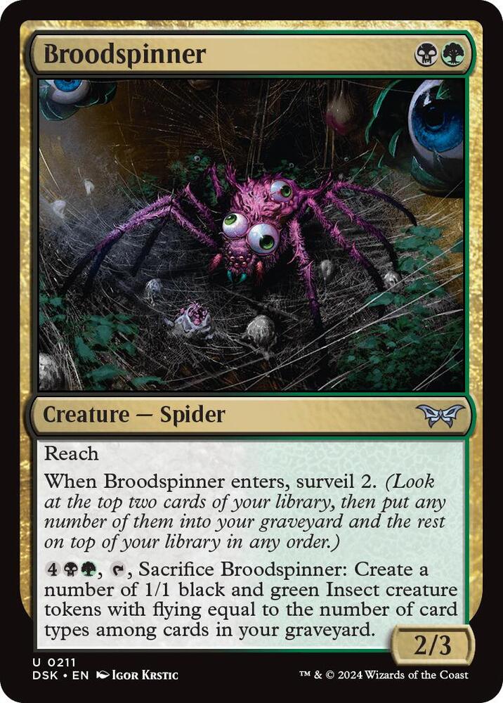 Broodspinner (211) [Duskmourn: House of Horror]
