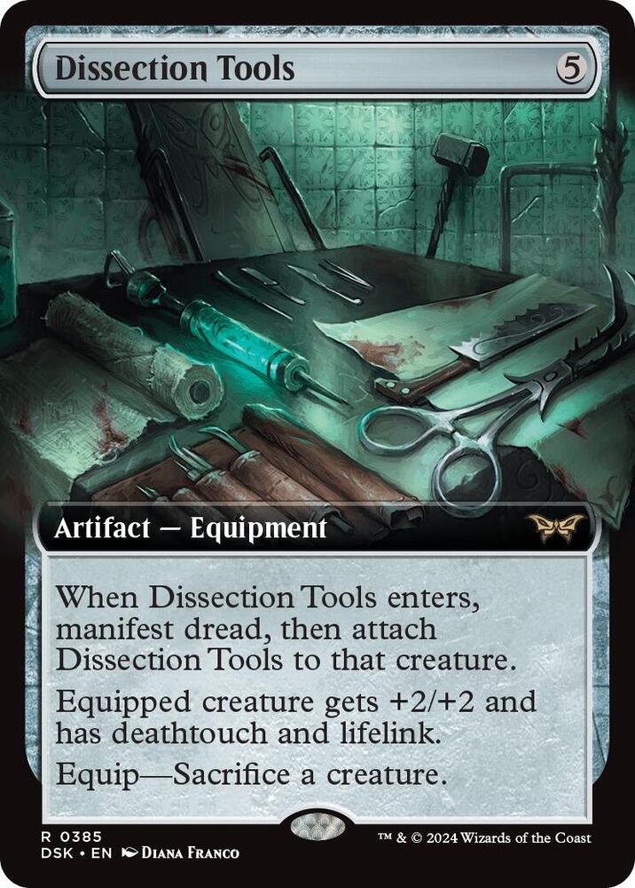 Dissection Tools (Extended Art) (385) [Duskmourn: House of Horror]