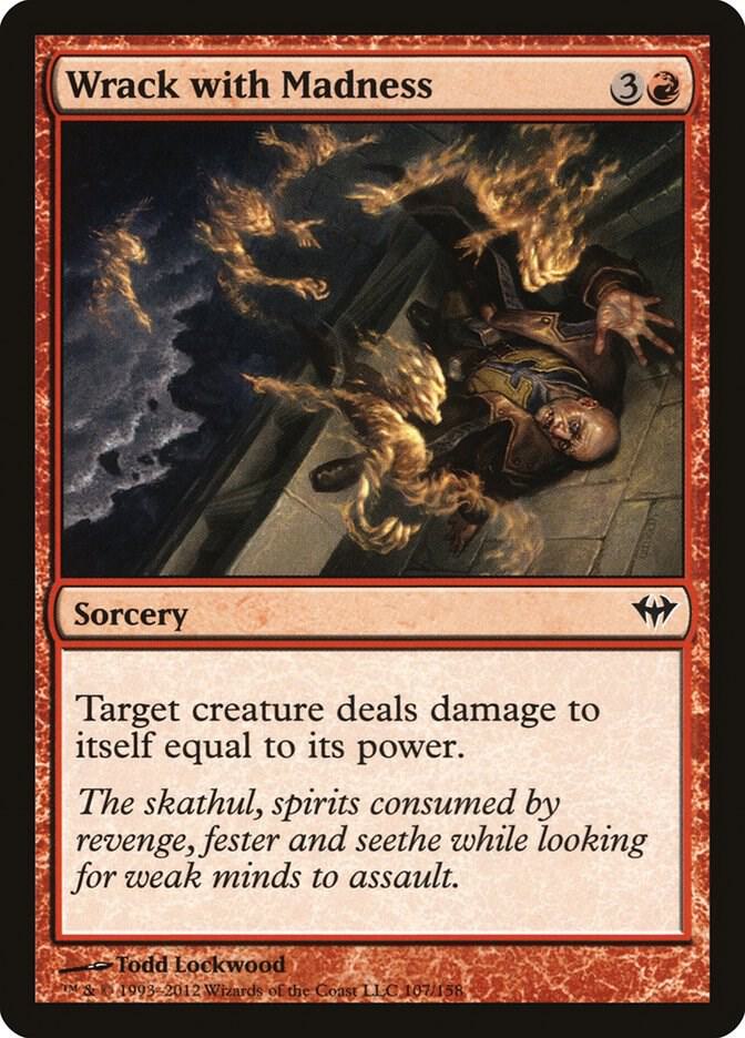 Wrack with Madness (107) [Dark Ascension]