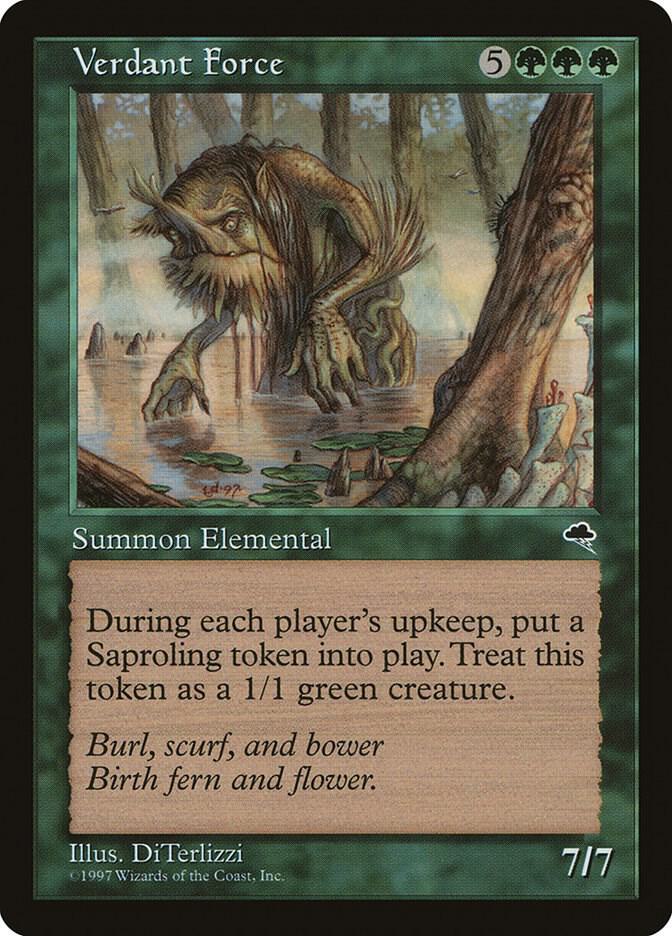 Verdant Force (263) [Tempest]