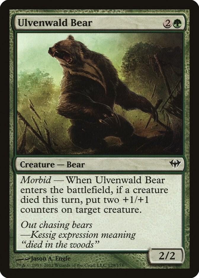 Ulvenwald Bear (129) [Dark Ascension]