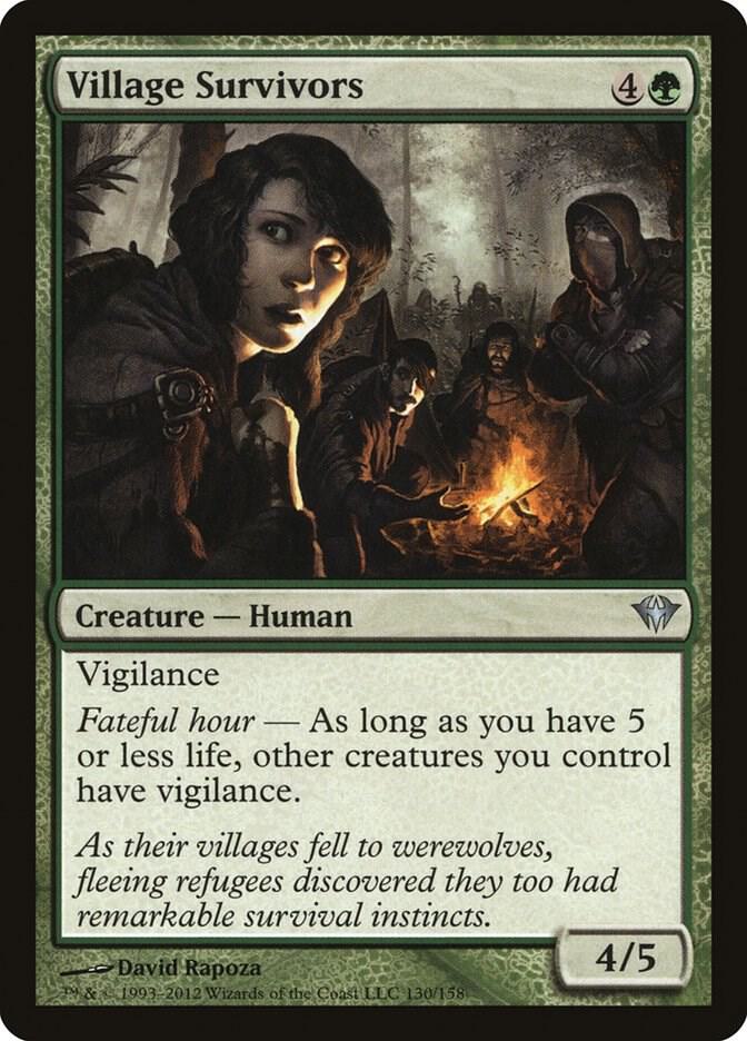 Village Survivors (130) [Dark Ascension]