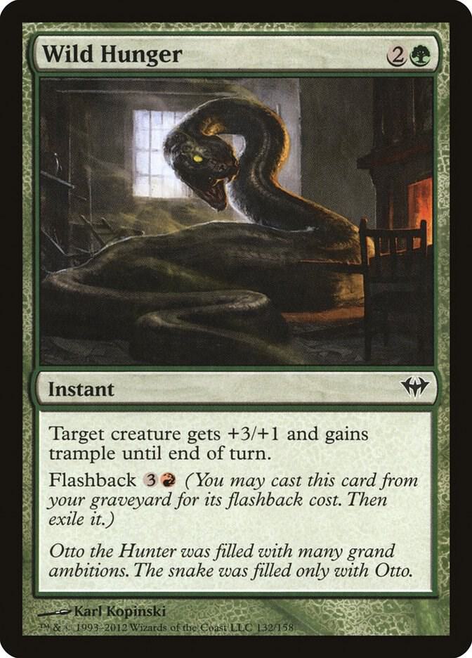 Wild Hunger (132) [Dark Ascension]