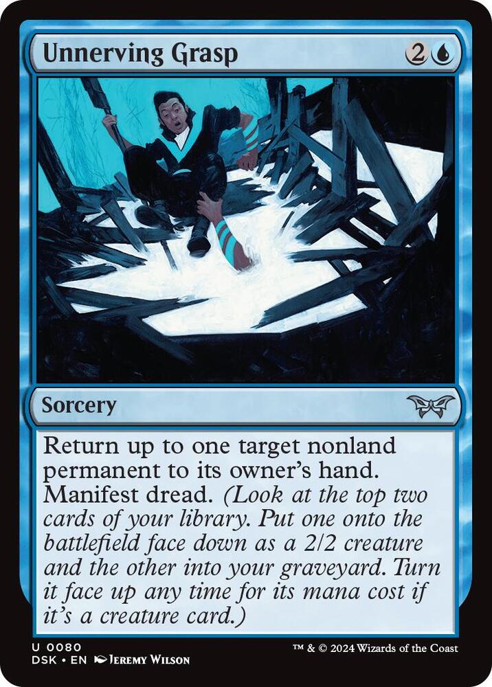 Unnerving Grasp (80) [Duskmourn: House of Horror]