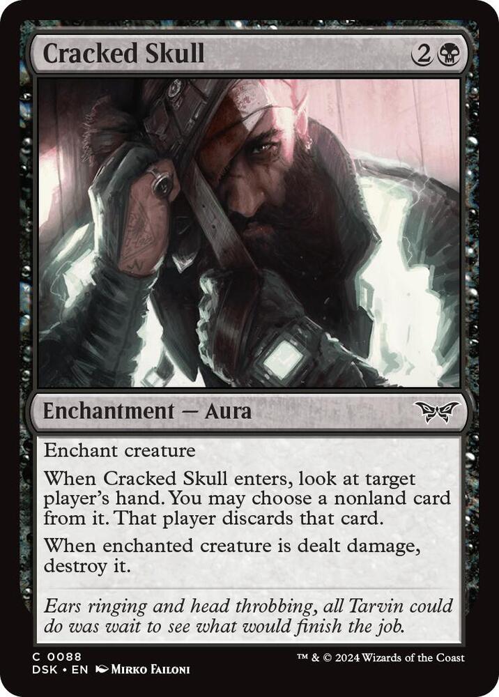 Cracked Skull (88) [Duskmourn: House of Horror]