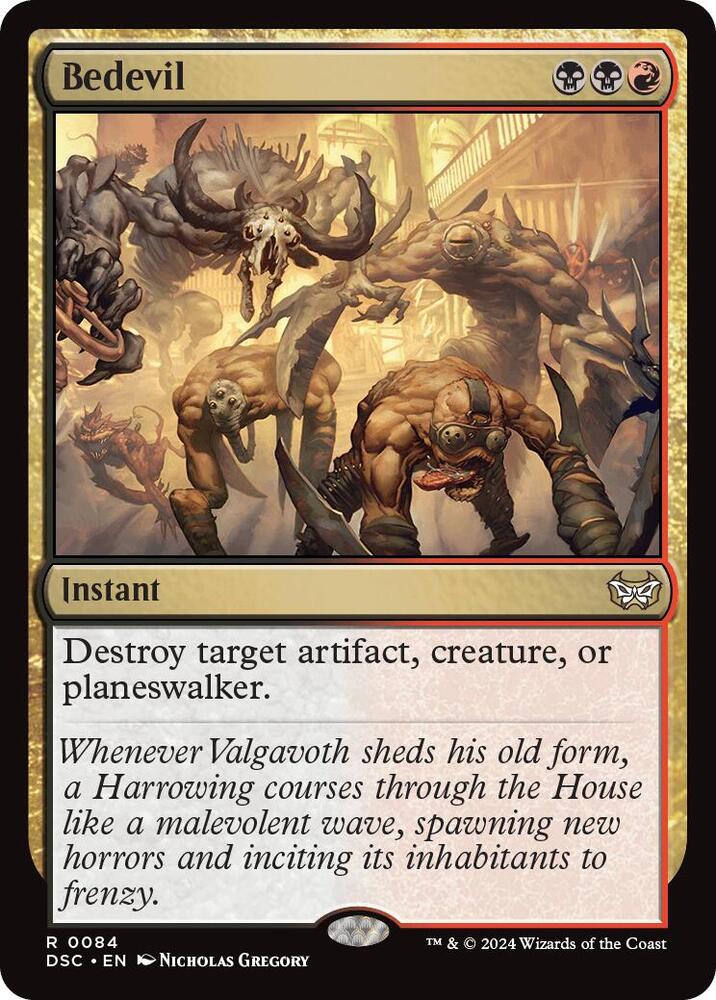 Bedevil (84) [Duskmourn: House of Horror Commander]