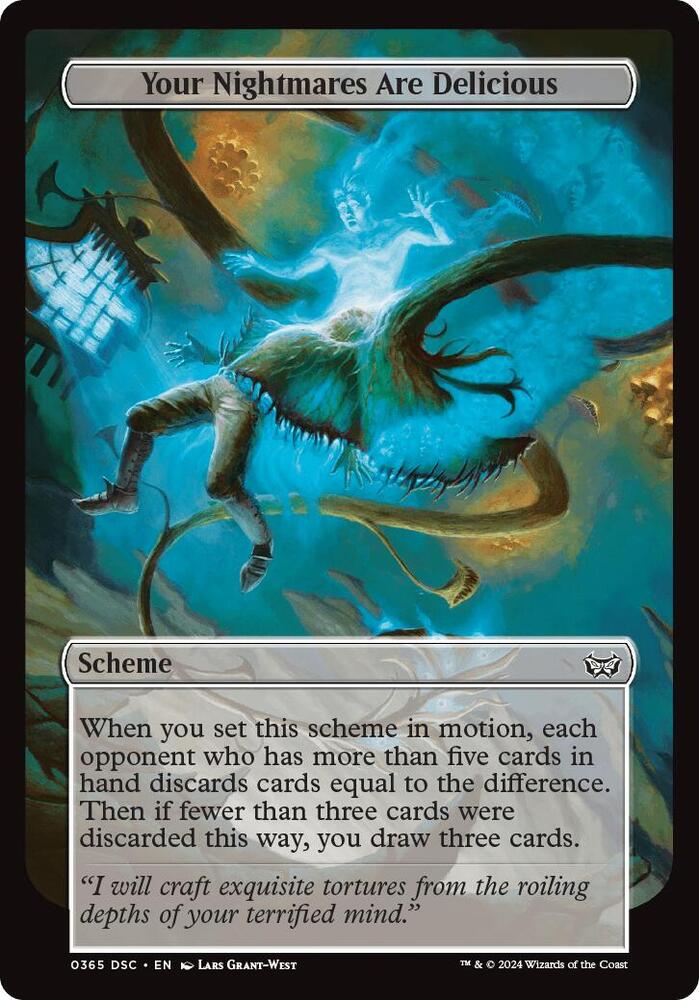 Your Nightmares Are Delicious (Full Art) (365) [Archenemy: Duskmourn]