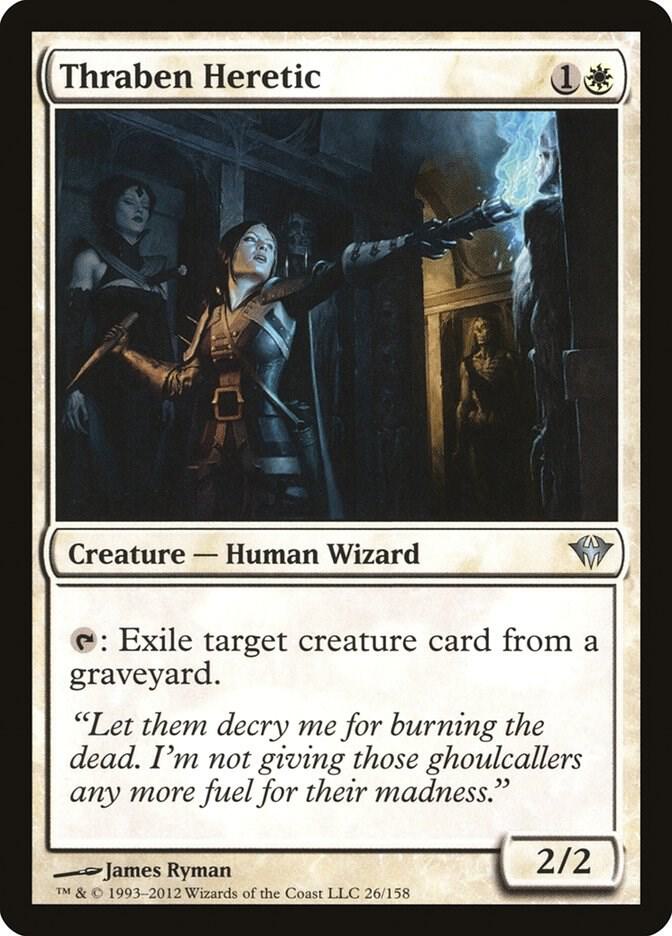 Thraben Heretic (26) [Dark Ascension]