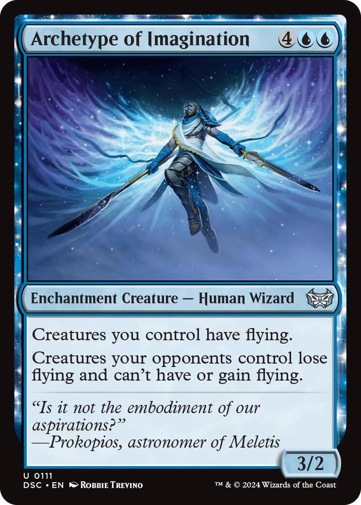 Archetype of Imagination (111) [Duskmourn: House of Horror Commander]